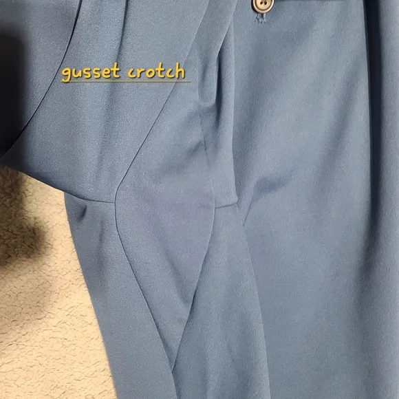 Bonobos Blue Joggers with Tapered Fit and Elastic Waistband - Picture 5 of 8